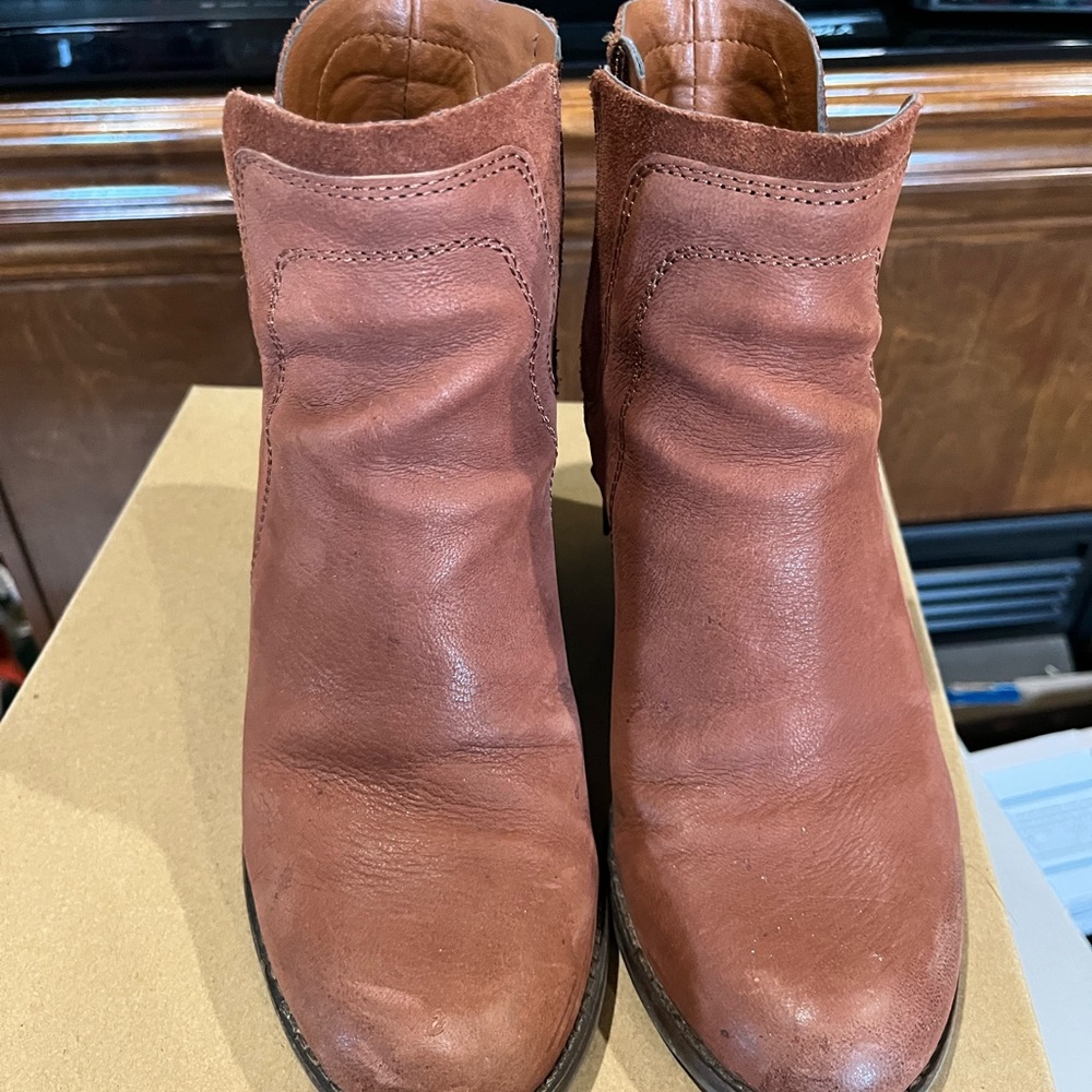 Lucky Brand Brown Ankle Boots